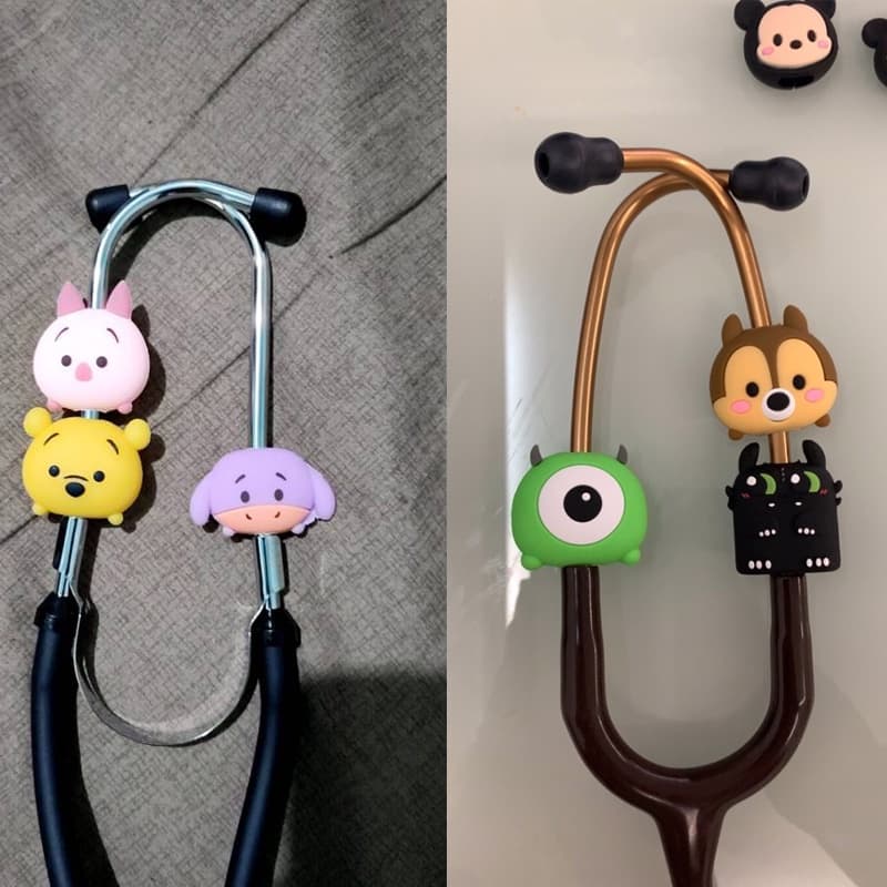 Estetoscópio / Decoração de Estetoscópio Fofo / Acessórios para pediátrico / Pendente de estetoscópio