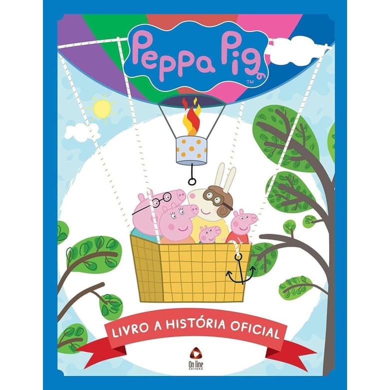 Livro Peppa Pig A Historia Oficial - Capa Dura
