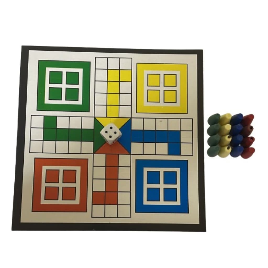 Jogo Ludo Tabuleiro Papel