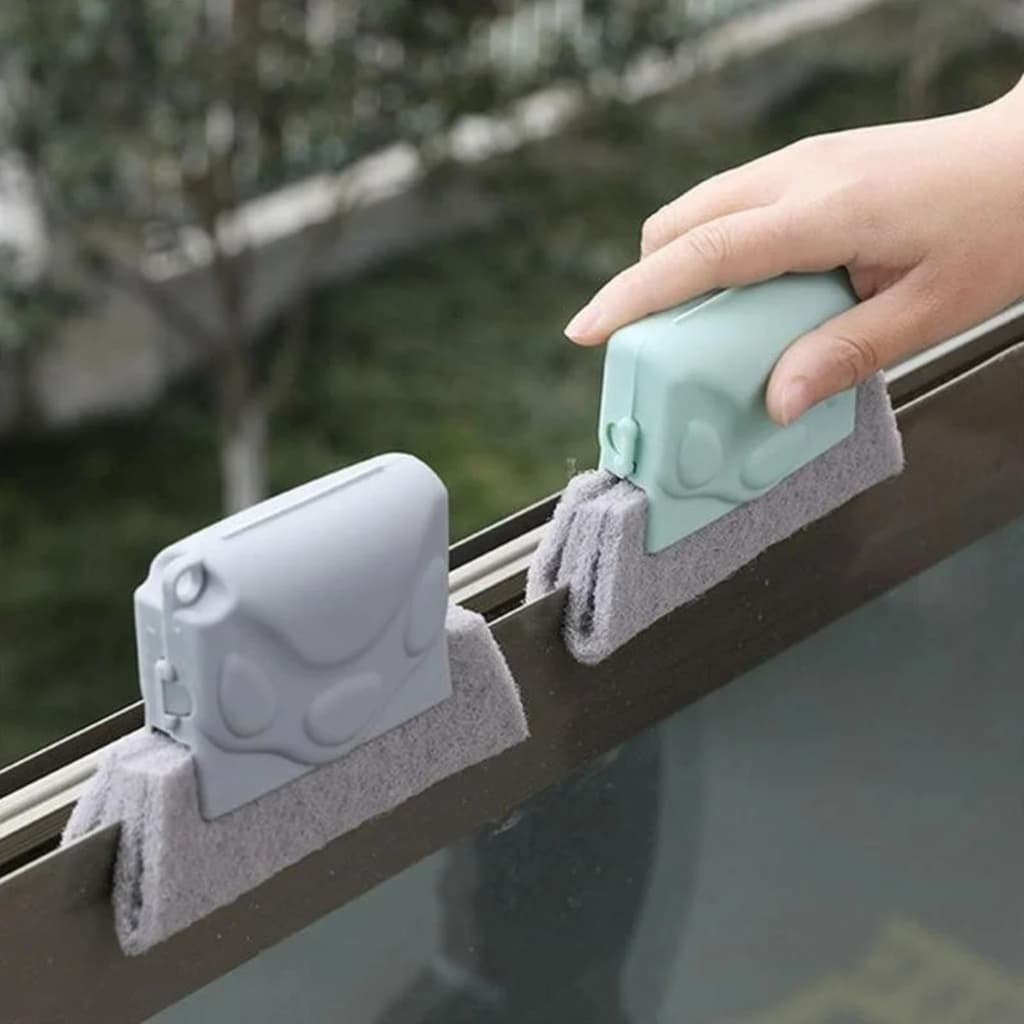 Kit 2 Limpador de Trilhos Espátula Multiuso Higienização Simples Higiene