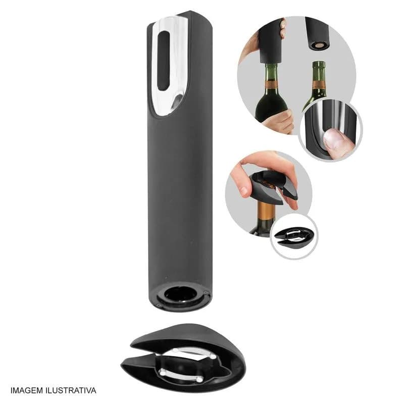 Abridor de Vinho e Saca Rolha Elétrico