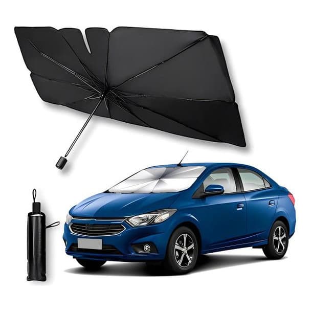 Guarda Sol Para-brisa Carro Proteção Solar Uv Protetor Solar