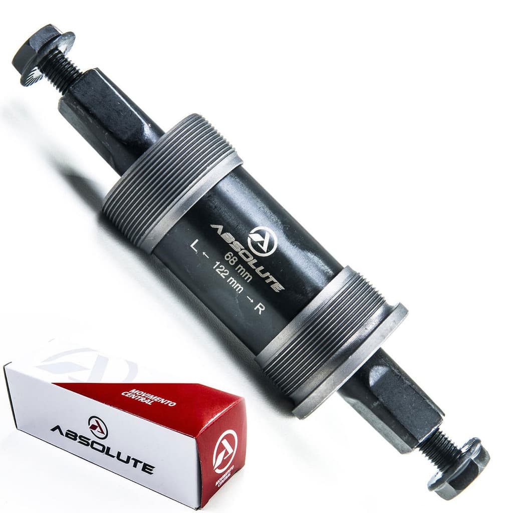 Movimento Central 34.7 Absolute Selado Rolamento 122mm Quadrada Bicicleta Bike