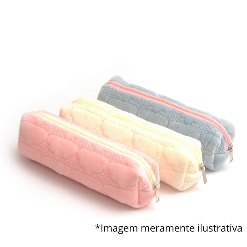 Estojo Nuvem 20,5 x 6 x 5 cm Cores Diversas