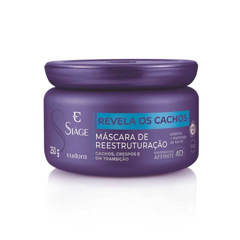 Siage Mascara De Reestruturação Revela Os Cachos 250G - Eudora