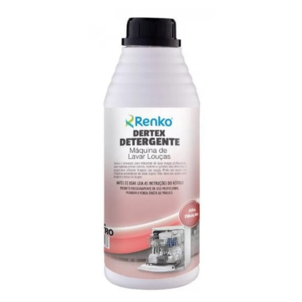 Dertex Detergente P/ Máquina de Lavar Louça 1l Renko