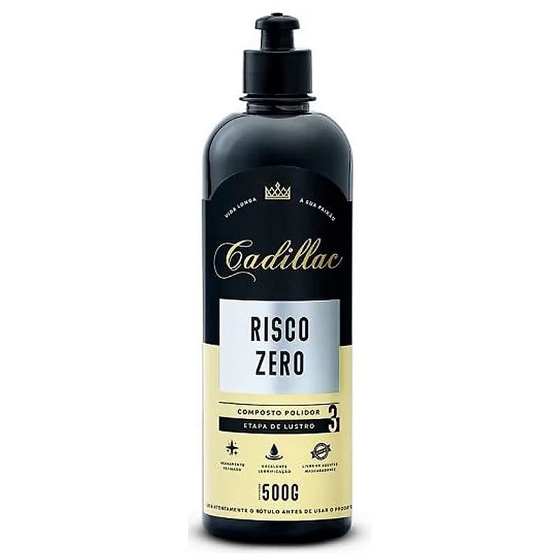 Risco Zero Composto Polidor Etapa Lustro  500G - Cadillac