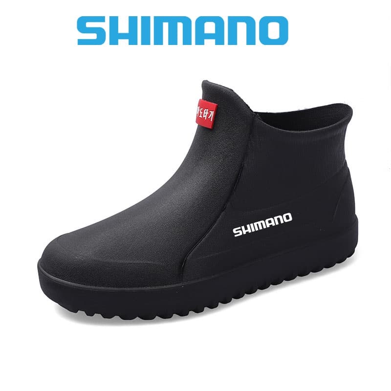 Sapatos De Pesca Shimano Para Homens Ao Ar Livre À Prova D'água Caminhada Shaxi Fishing Rain Boots Garden Work Shoes