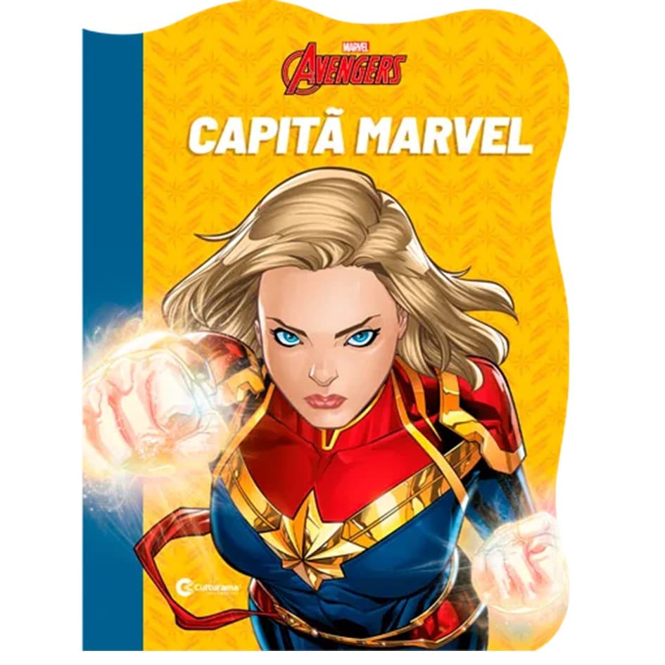 Livro Recortado Marvel - Capitã Marvel
