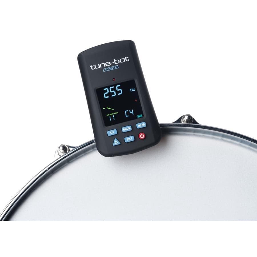 Afinador de Tambores Tune-bot Studio Digital Drum Tuner afine o tambor por Nota ou Tensão