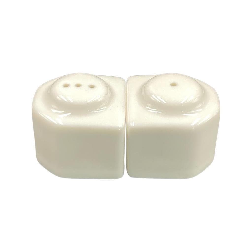 Kit Mini Saleiro E Pimenteiro Em Porcelana Japonesa Varig