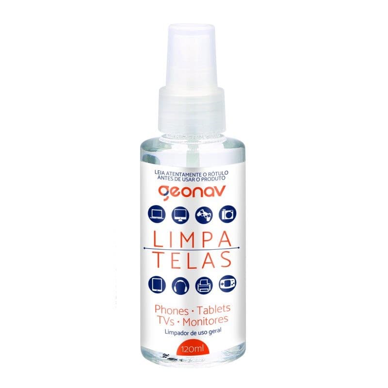 Limpa Telas Anti Oleosidade 120ml SC120ML Geonav