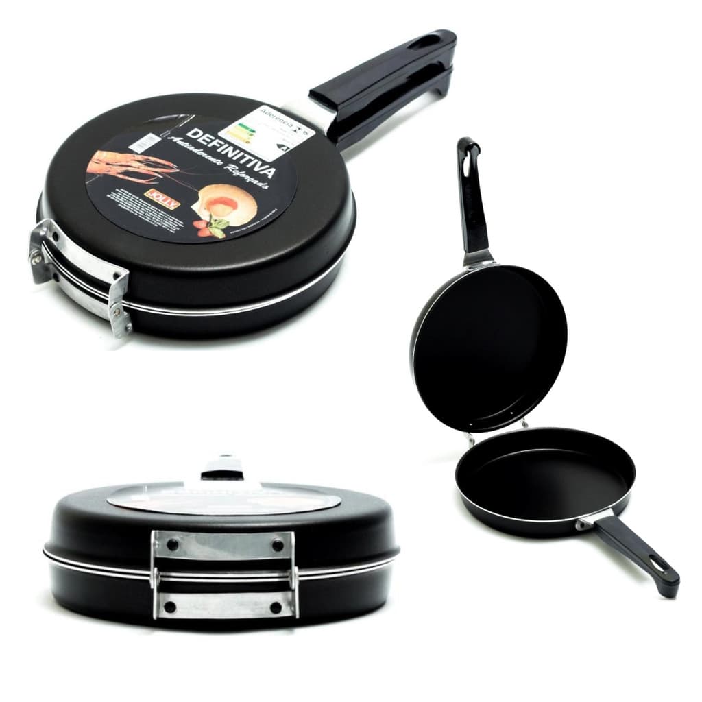 Omeleteira Panquequeira Antiaderente Reforçada Dupla 18 Cm