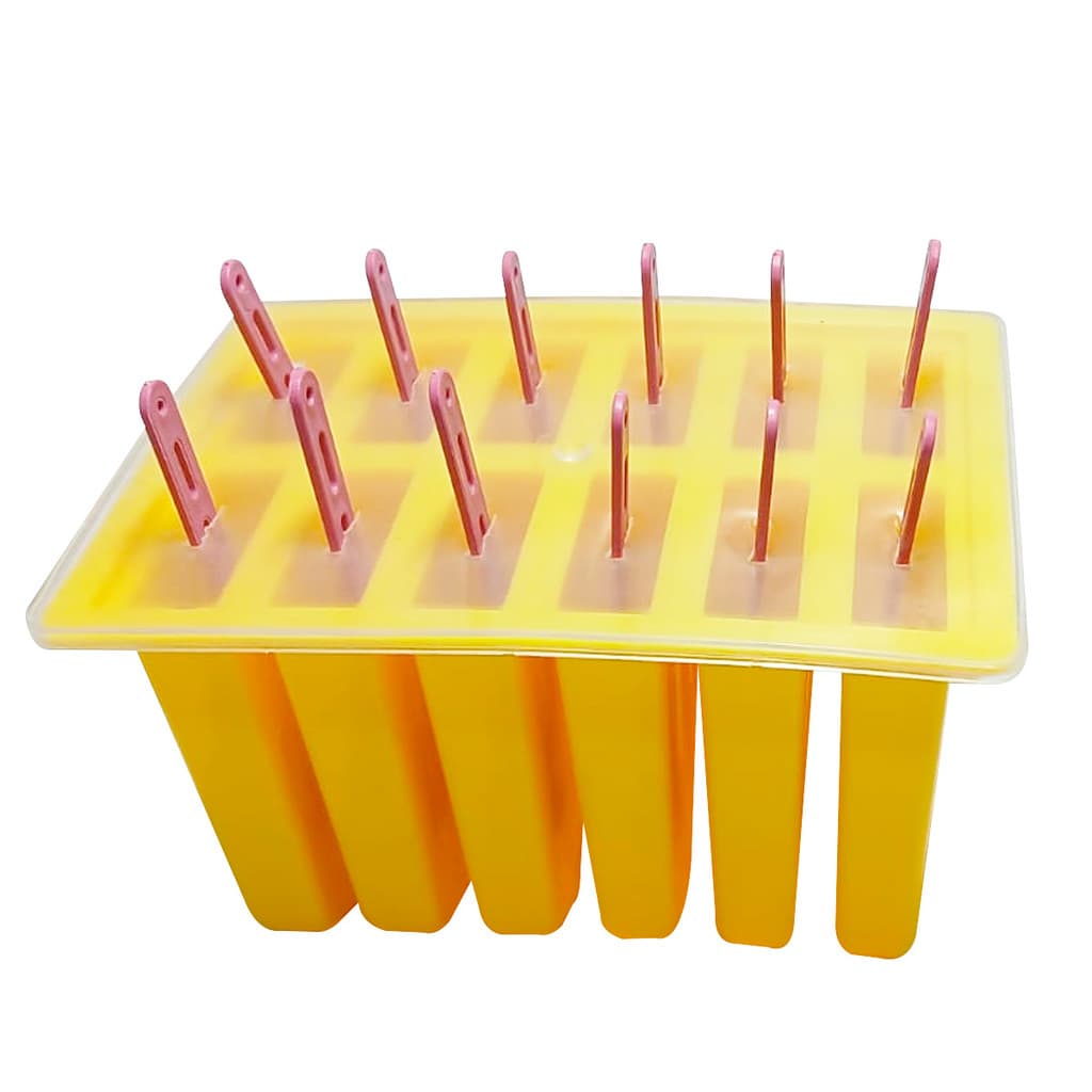 Forma de Picolé Para 12 Sorvetes Picoleteira Paleta ou Palito