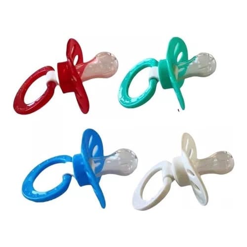 Chupeta Plus Bico Redondo 100% Silicone Baby Nany No Blister