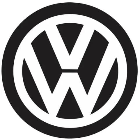 1 Jogo de adesivo 90mm Vw para calota modelo amarok 4 unidades