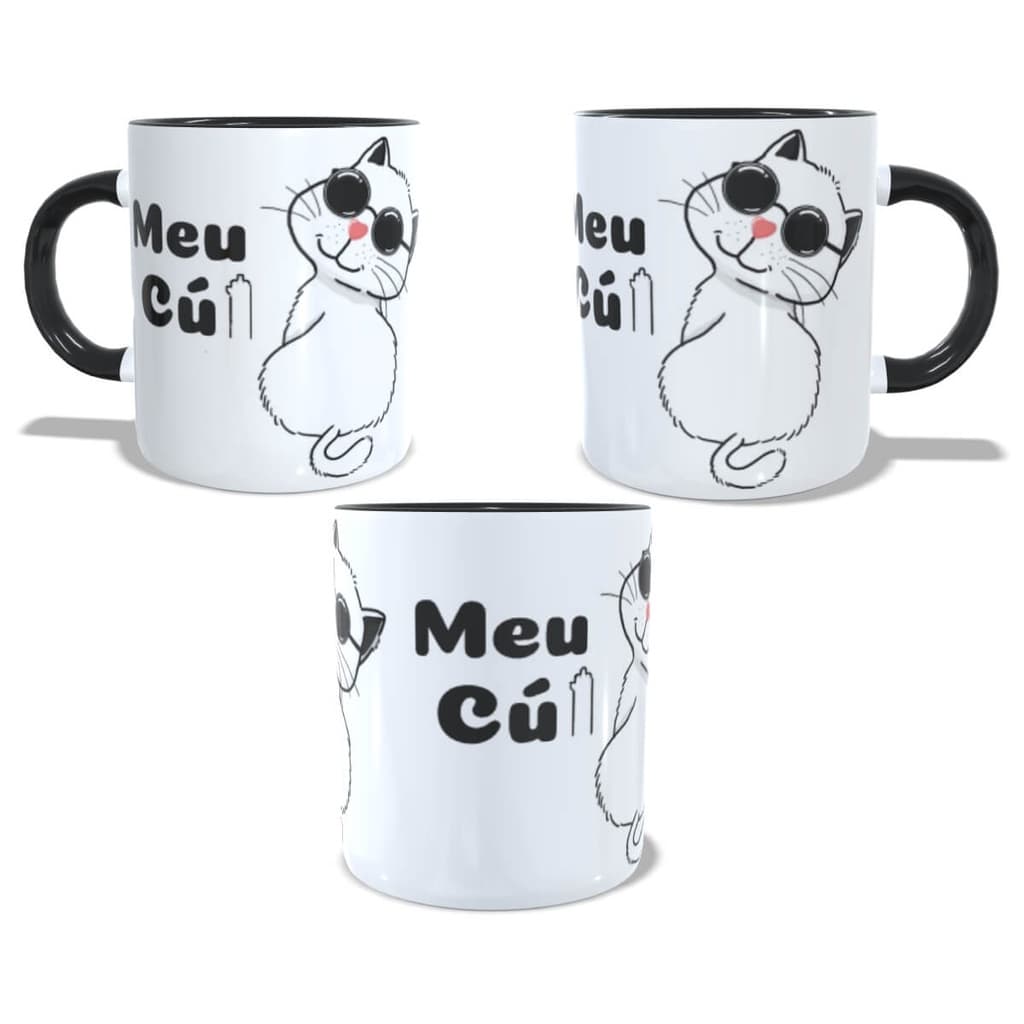 Caneca Divertida Meu Cú Oficial Geek Vip