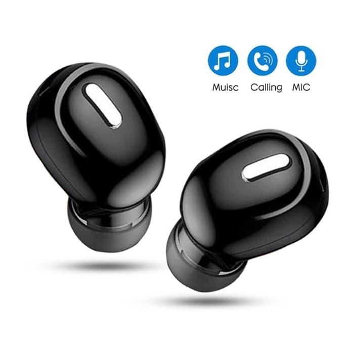 (apenas 1 pc)Bluetooth Headset X9 mini 5.0 fone de ouvido sem fio com microfone mãos livres
