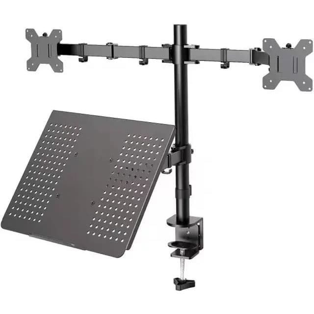 Suporte 2 Monitor Ou Tv E Notebook Articulad Ajuste Promoção