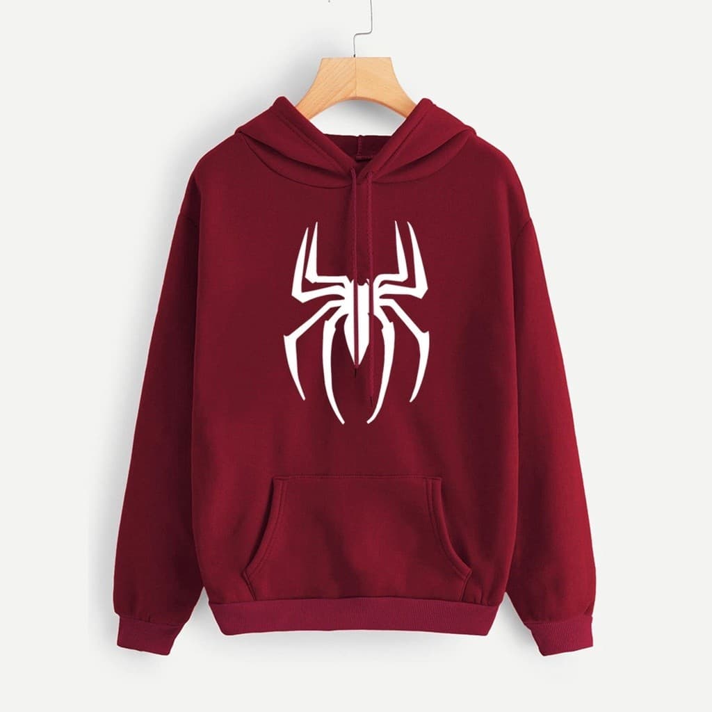 Moletom Canguru Homem Aranha Spider Man Em Algodão Unissex