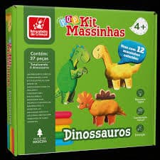 COLECAO POP - KIT MASSINHA DINOSSAURO