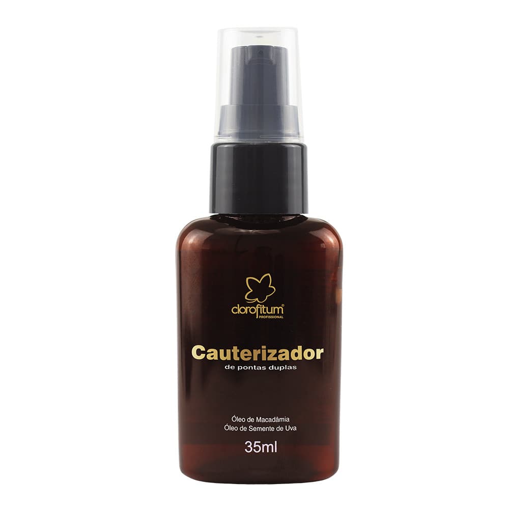 Cauterizador de Pontas Duplas Óleo de Macadâmia e Óleo de Semente de Uva 35ml
