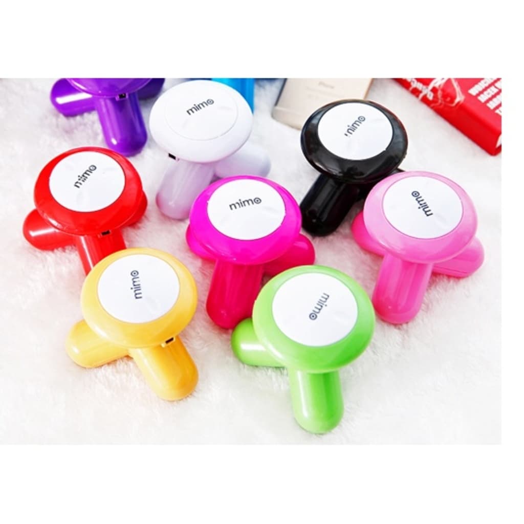 Mini Massageador Portátil Elétrico Corporal Costas Pilha Usb