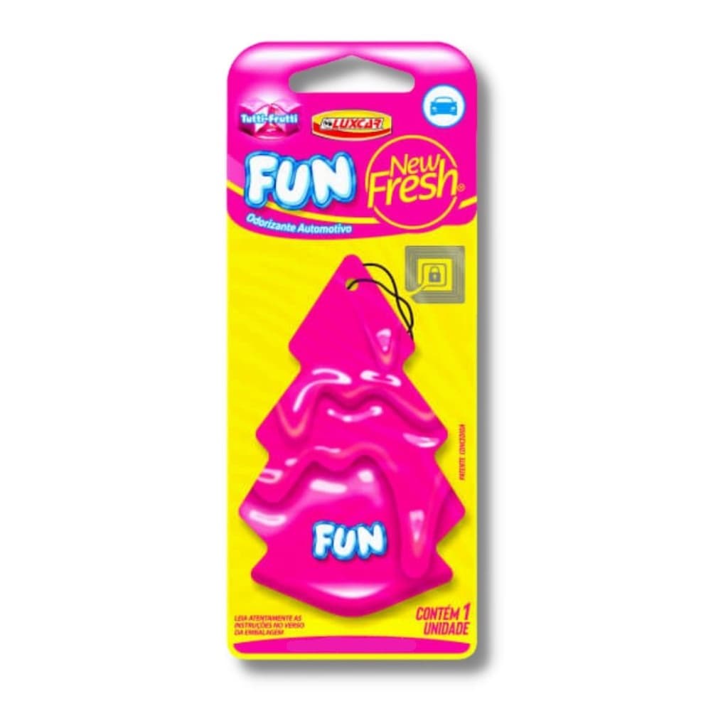 Cheirinho Para Carro Odorizante New Fresh Fun Tutti-Frutti