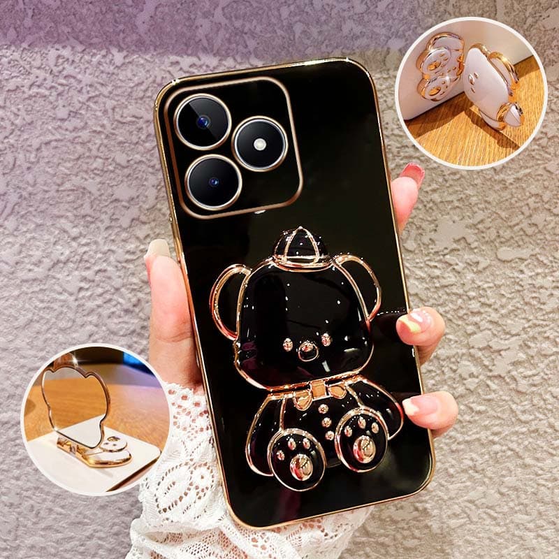 Capa De Telefone À Prova De Choque Para Oppo Realme C53 C51 C63 C61 C75X C75 C71 Note 50 60X 60 70T 70 4G Bonito 3D Hatt