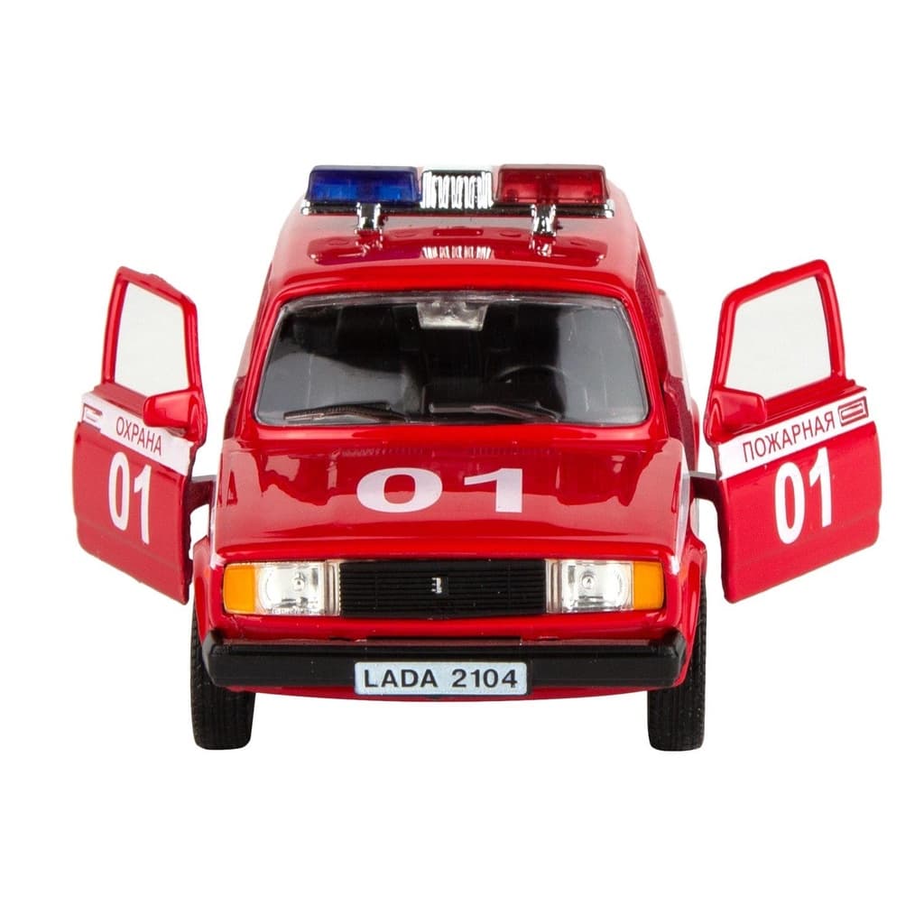 Miniatura Carrinho Brinquedo Lada Laika De Ferro Abre Portas FRICÇÃO