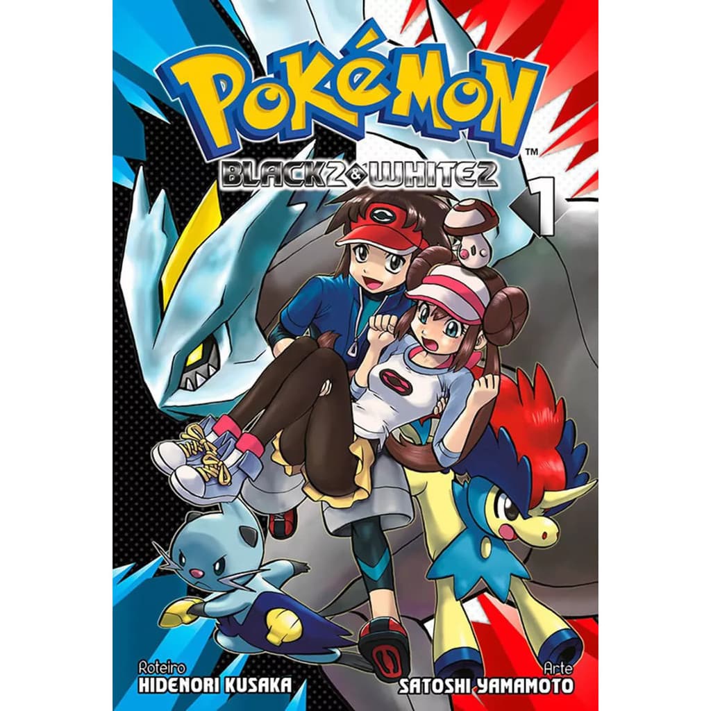 MANGA PANINI: POKÉMON BLACK 2 & WHITE 2 VOL.1 Novo lacrado e em português