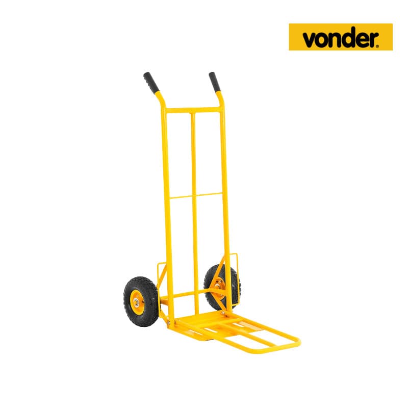 Carrinho de Carga Dobrável CCV 1502 – Estrutura Reforçada para Transporte até 150kg