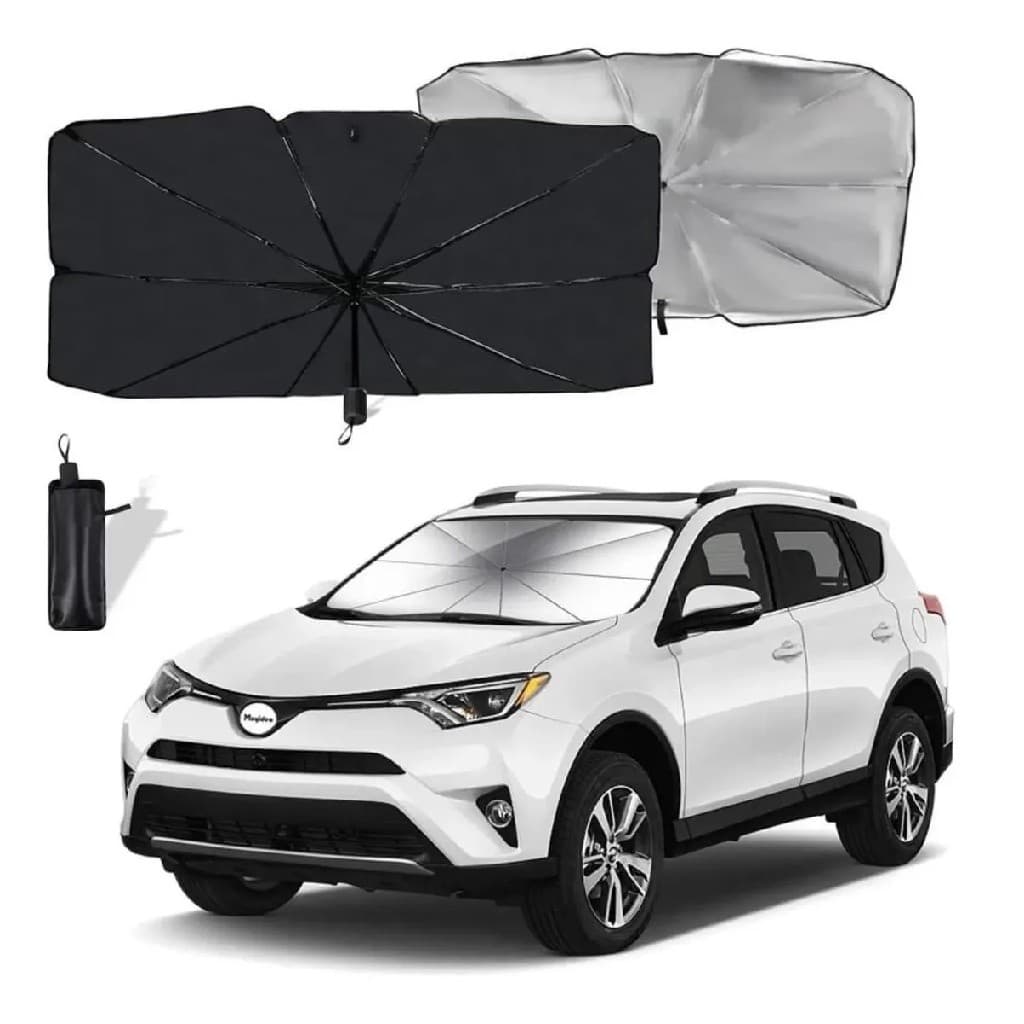 Quebra Sol Para Brisa Carro Protetor Solar Guarda Chuva Uv