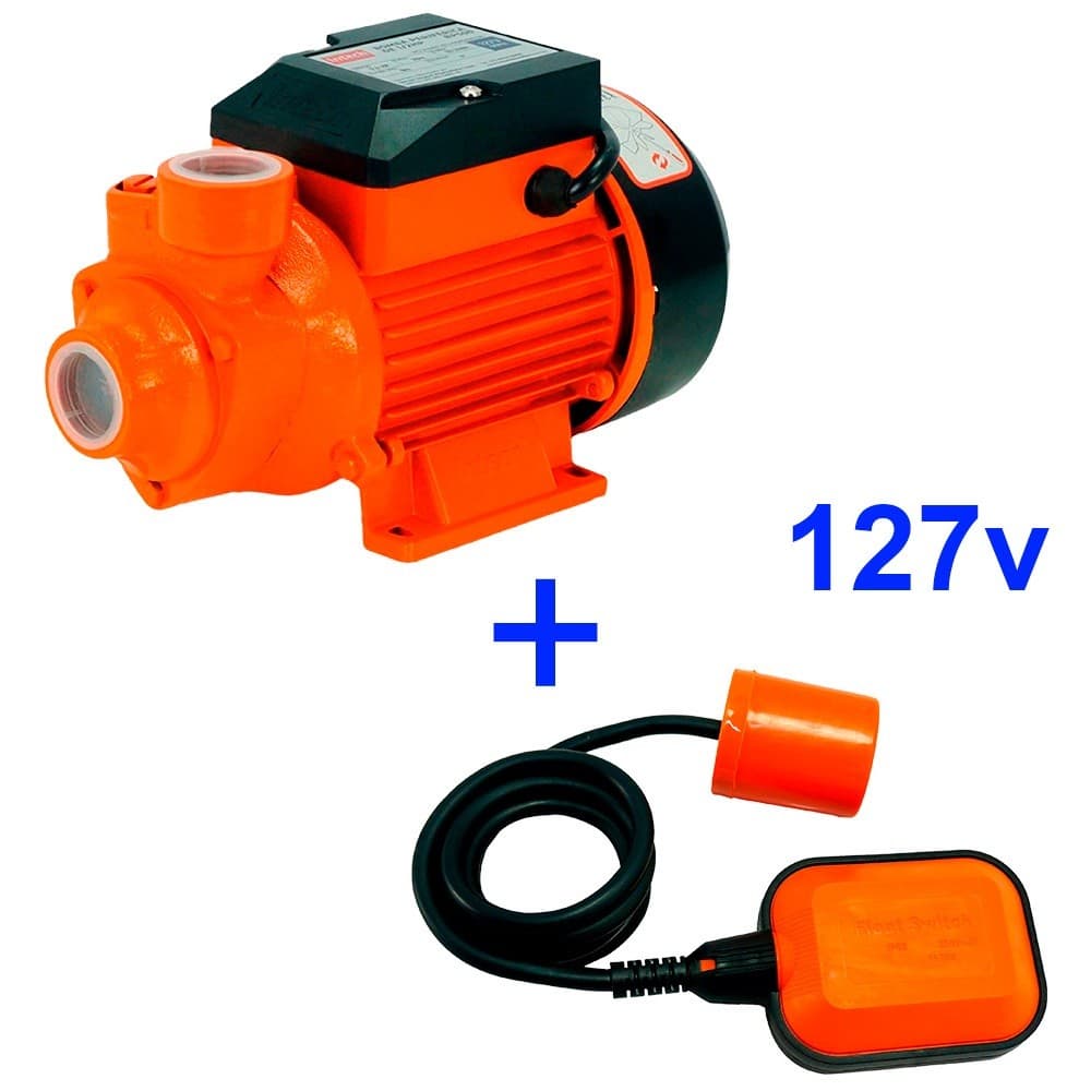 Kit Bomba Periférica 220v + Boia de Nível Automática  aBP500+BE25 220v