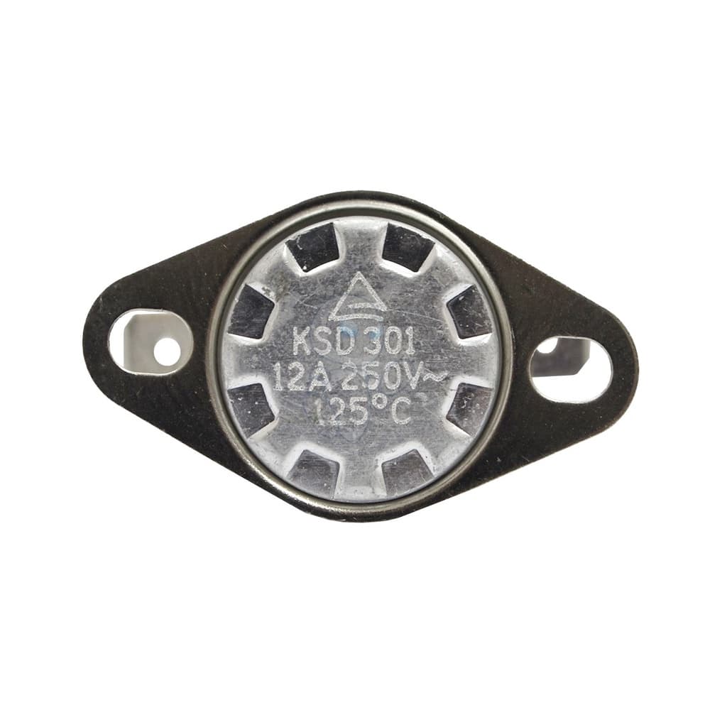 TERMOSTATO 125ºC 12A 250V KSD301 NOVO | ORIGINAL