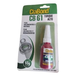 Cola de Torque Alto Ciabond CB61 - Trava para Buchas e Rolamentos - 10g | Fixação Segura e Durável
