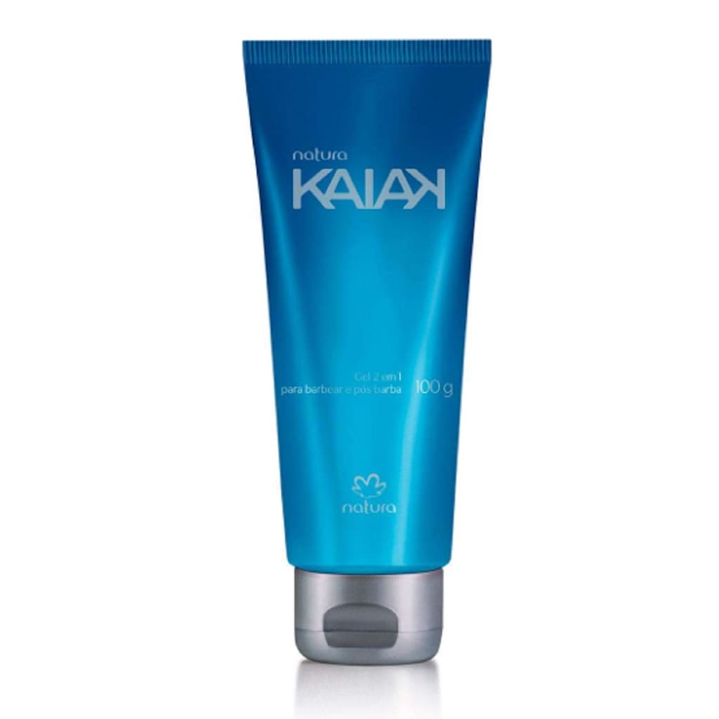 Gel 2 em 1 para Barbear e Pós Barba Kaiak - 100 ml