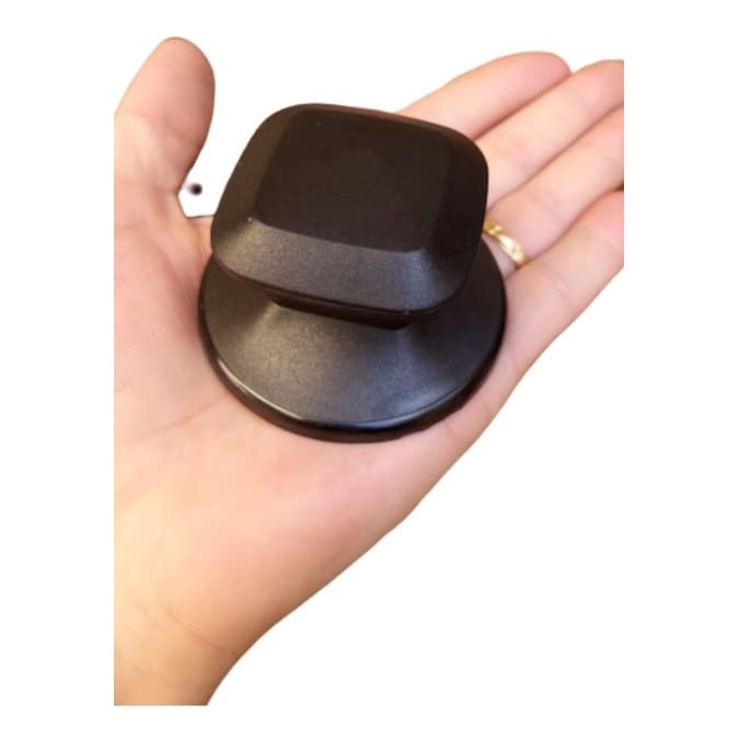 Pomel Quadrado Para Tampa De Vidro P/ Panelas 7cm