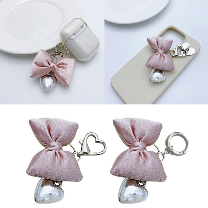HO Elegante Bowknot Pingente Chaveiro Adorável Phonechain Decoração Jóias