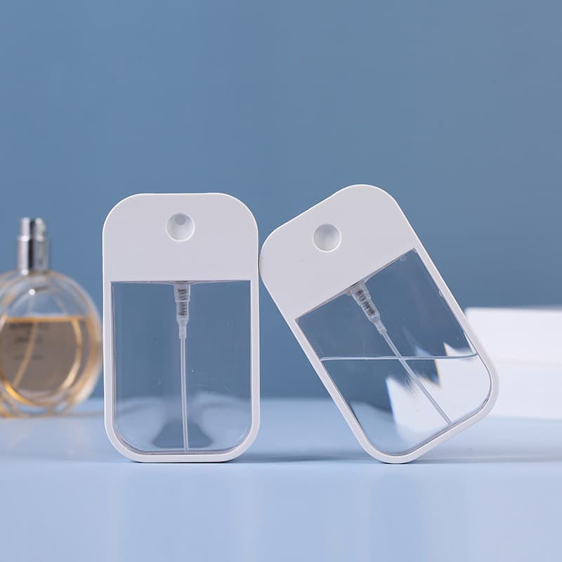 Frasco De 38/45ml De Cartão Portátil Tipo Pocket Spray De Viagem Névoa Fina Perfume Desinfetante De Álcool Sub-Garrafa