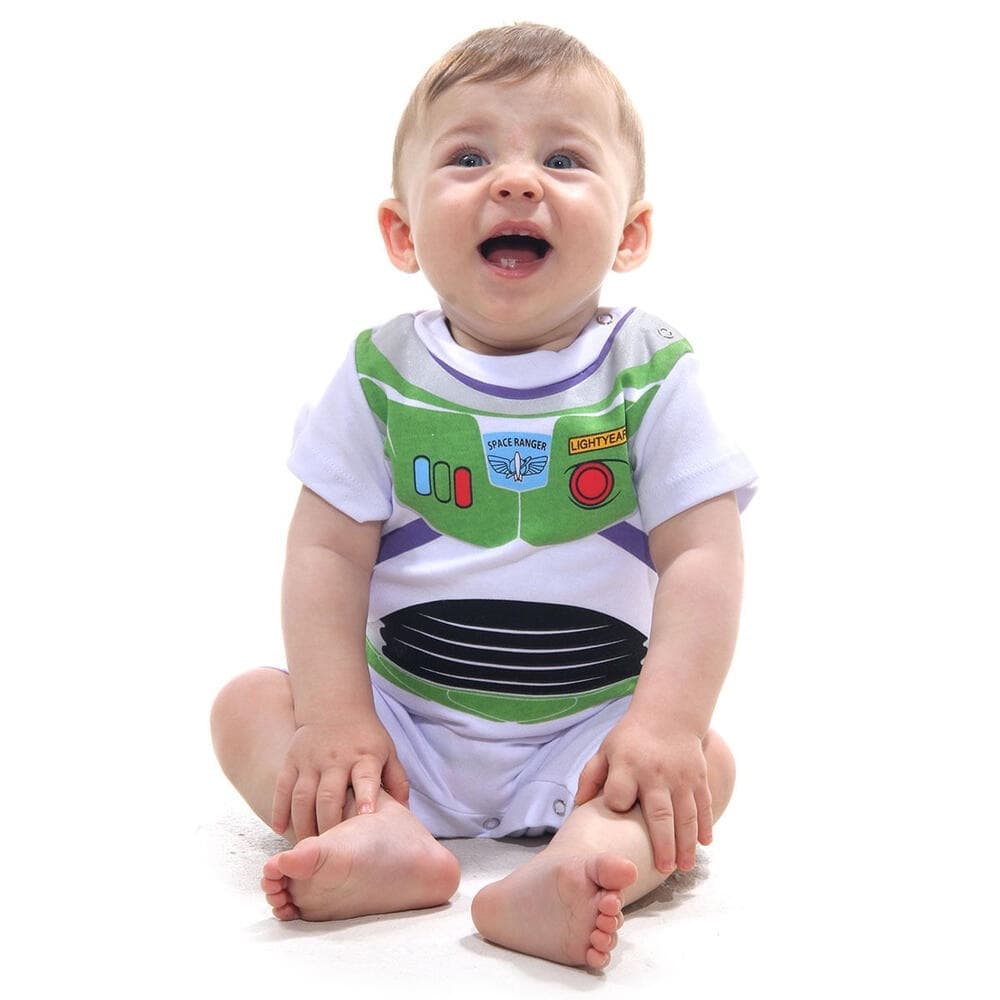 Fantasia Infantil Buzz Lightyear Body Bebê Toy Story Disney