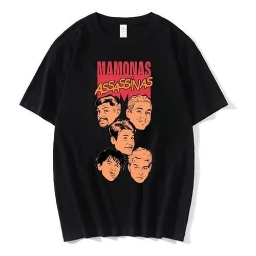 Camiseta Basica Unissex Mamonas Assassinas Ro 30.1