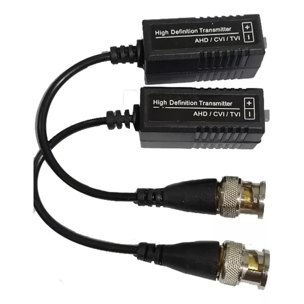 Kit 100 Balun Ahd Conector Video Balun Ahd- 100U