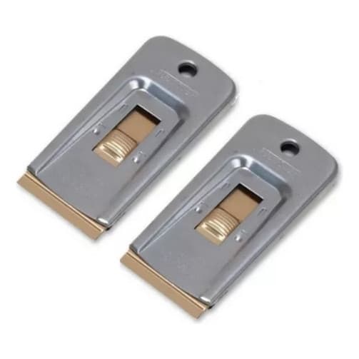 Kit 2 Raspador Ratinho Em Inox Para Insulfilm Película
