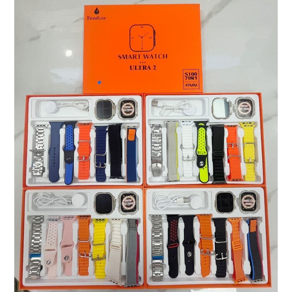 New 7-in-1 1S100 ultra49mm full touch screen sports version with protective cover for health and exercise monitoring GPS