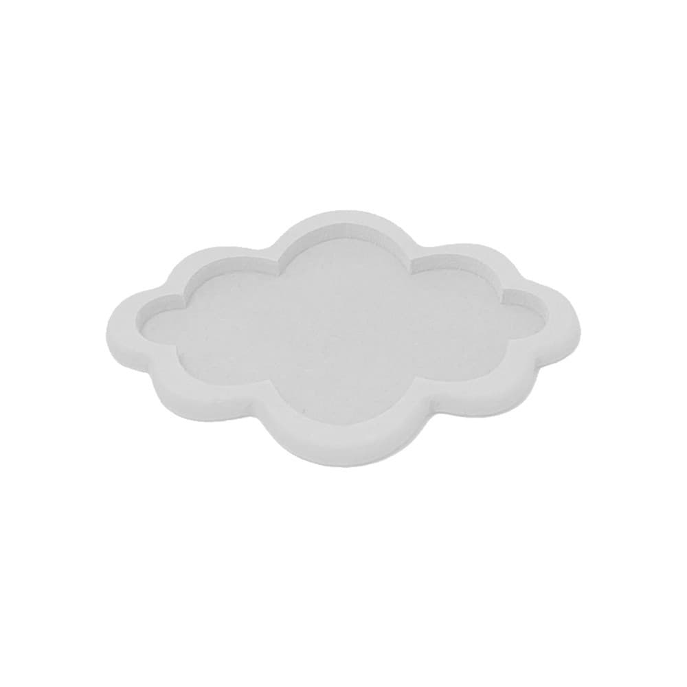 Bandeja Nuvem Festa Decoração P 20x15x2 Madeira Mdf Pintado