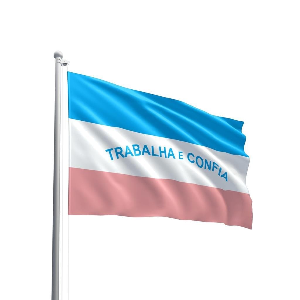 Bandeira Do Espírito Santo 140x80cm Em Oxford 100% Poliéster - Qualidade Premium