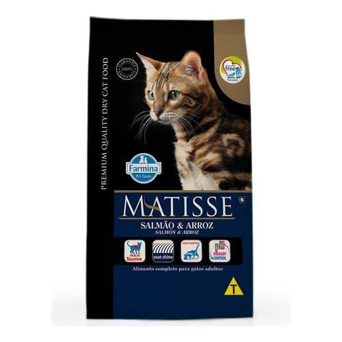 Ração Matisse Salmão E Arroz 2kg 22/05/2026 17:46
