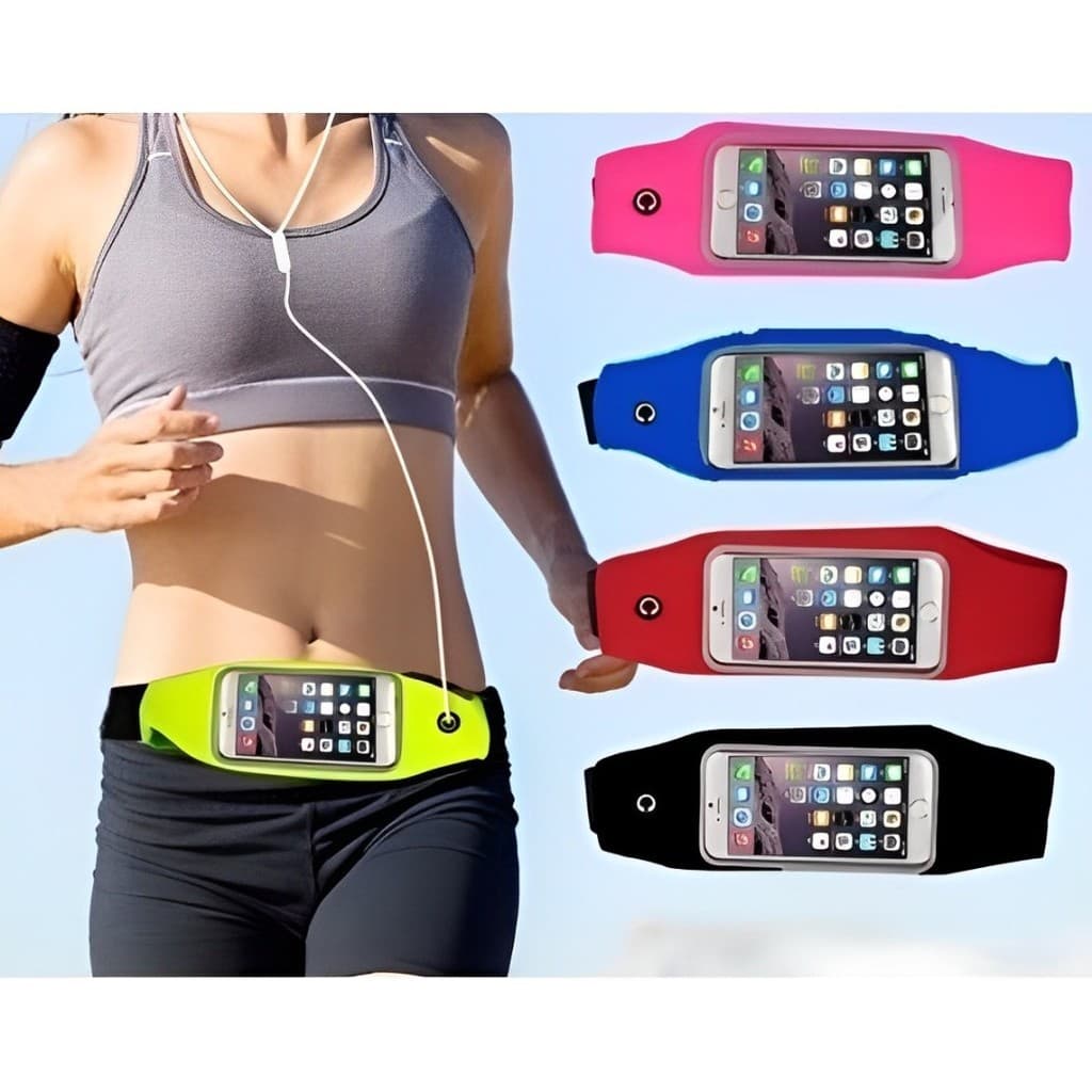 Pochete Para Celular Com Porta Chave Para Academia Corrida Bike