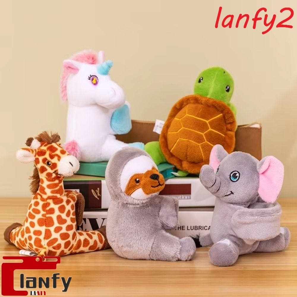 Pulseira De Tapa De Girafa LANFY , Boneca De Pelúcia De Preguiça De Simulação Elefante Fofo